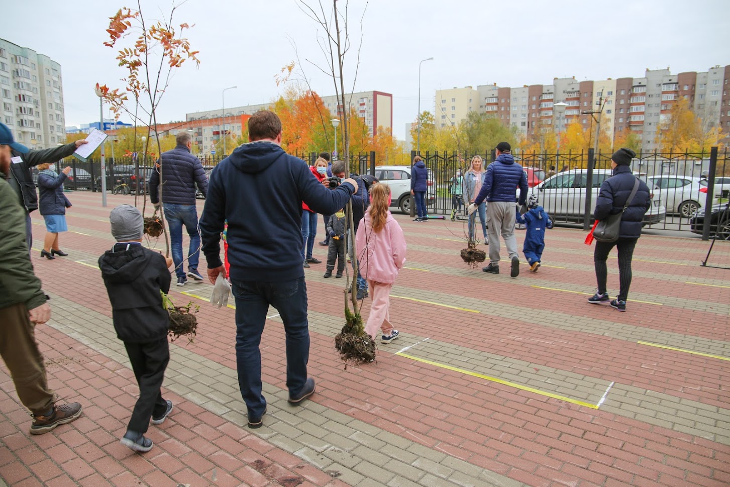 «Союз отцов Сургута» организовал посадку деревьев. Это мероприятие прошло в рамках городской акции «Рябиновый Сургут»