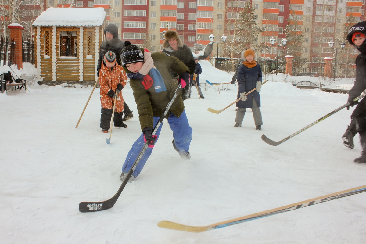 «Хоккей в валенках»- встреча в «Старом Сургуте»